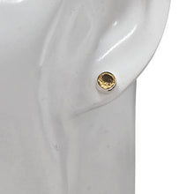 Load image into Gallery viewer, Faceted Citrine Sterling Silver Stud Earrings
