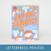 Load image into Gallery viewer, Birthday Magic Mushrooms Greeting Card by Hello!Lucky
