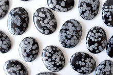 Load image into Gallery viewer, Snowflake Obsidian - Worry Stones
