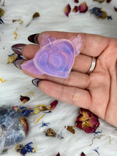 Load image into Gallery viewer, Sailor Moon 🌙 Pink Opalite Heart Moon Compact
