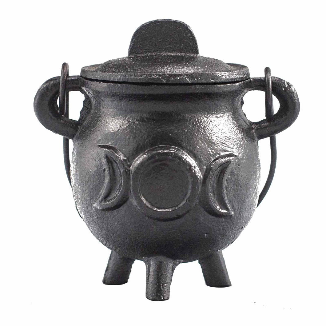 Cast Iron Cauldron with Lid