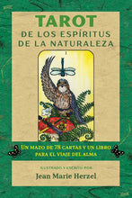 Load image into Gallery viewer, Tarot de los espíritus de la naturaleza by Jean Marie Herzel
