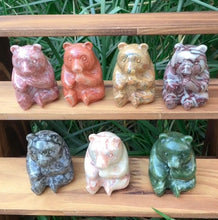 Load image into Gallery viewer, Crystal Carved Bear
