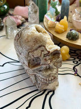 Load image into Gallery viewer, Crazy Lace Agate Druzy Skull Jumbo
