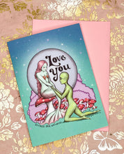 Load image into Gallery viewer, I Love You Across The Universe - 4.5 X 6.5" greeting card
