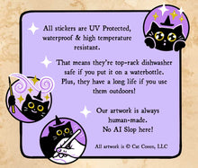 Load image into Gallery viewer, Fat Cat - Bumper Sticker
