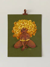 Load image into Gallery viewer, Witch's Butter Mushroom Pinup 8x10 Art Print
