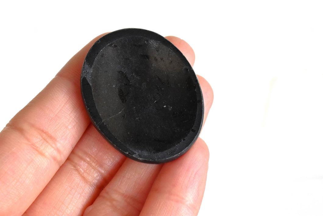 Black Tourmaline Worry Stone