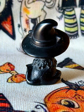 Load image into Gallery viewer, Obsidian Witch Cat Familiar Kitty
