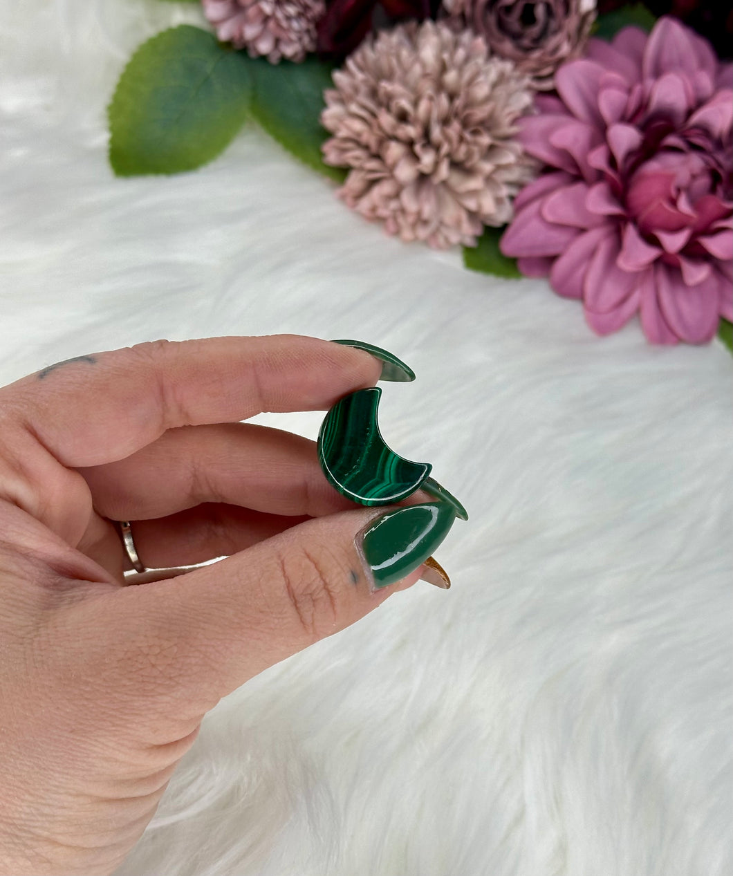 Malachite Mini Moons