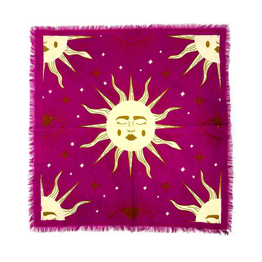 Celestial Sun Altar Cloth (18 x 18 in.)