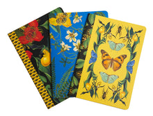 Load image into Gallery viewer, Art of Nature: Botanical Sewn Notebook Collection (Set of 3)
