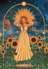 Load image into Gallery viewer, Goddess Astrology Oracle Cards by Tarn Ellis
