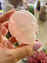Load image into Gallery viewer, Rose Quartz Skull large
