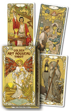 Load image into Gallery viewer, Golden Art Nouveau Tarot
