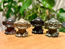 Load image into Gallery viewer, Monkey Crystal Carvings
