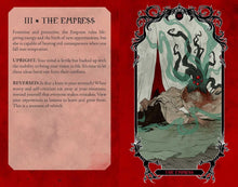 Load image into Gallery viewer, Horror Tarot Deck and Guidebook
