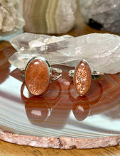 Load image into Gallery viewer, Sunstone Sterling Silver Rings
