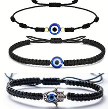 Load image into Gallery viewer, Evil Eye Adjustable Bracelet
