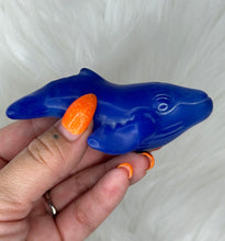Load image into Gallery viewer, Blue Opalite Whale Carving
