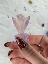 Load image into Gallery viewer, Tinker Bell Pink Opalite Carving
