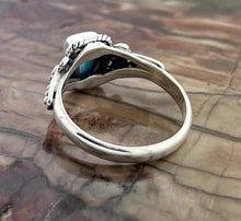 Load image into Gallery viewer, LARIMAR STERLING SILVER “ORION” RING
