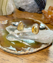 Load image into Gallery viewer, Citrine Sterling Silver Rings
