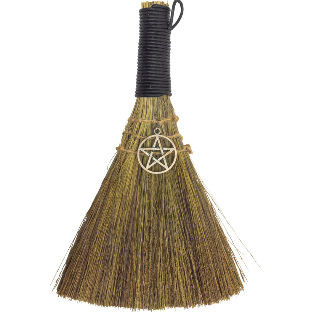 Altar Besom (Broom) with Pentacle