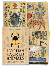 Load image into Gallery viewer, Egyptian Sacred Animals Oracle Cards
