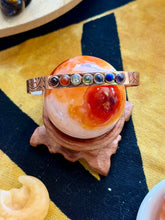 Load image into Gallery viewer, Magnetic Copper Bracelet - Chakra Stones
