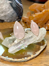 Load image into Gallery viewer, Rose Quartz Sterling Silver Rings
