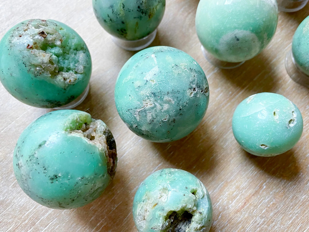 Chrysoprase Sphere