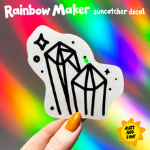 Load image into Gallery viewer, Prism Rainbow Maker Suncatcher - Wokeface
