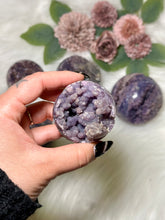 Load image into Gallery viewer, Grape Agate Spheres
