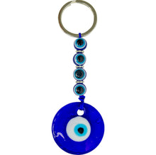 Load image into Gallery viewer, Evil Eye Talisman Keychain

