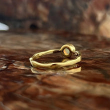 Load image into Gallery viewer, 18K VERMEIL GOLD WAVY RINGS
