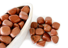 Load image into Gallery viewer, Red Goldstone - Tumbles
