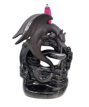 Load image into Gallery viewer, Flying Dragon Backflow Cone Buner 6.5"H x 5"W
