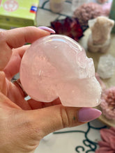 Load image into Gallery viewer, Rose Quartz Skull large
