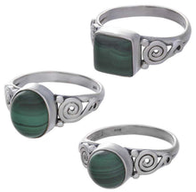 Load image into Gallery viewer, Sterling Silver Spiral Band Rings

