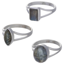 Load image into Gallery viewer, Sterling Silver Split Shank Simple Rings
