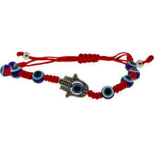 Load image into Gallery viewer, Evil Eye Adjustable Bracelet
