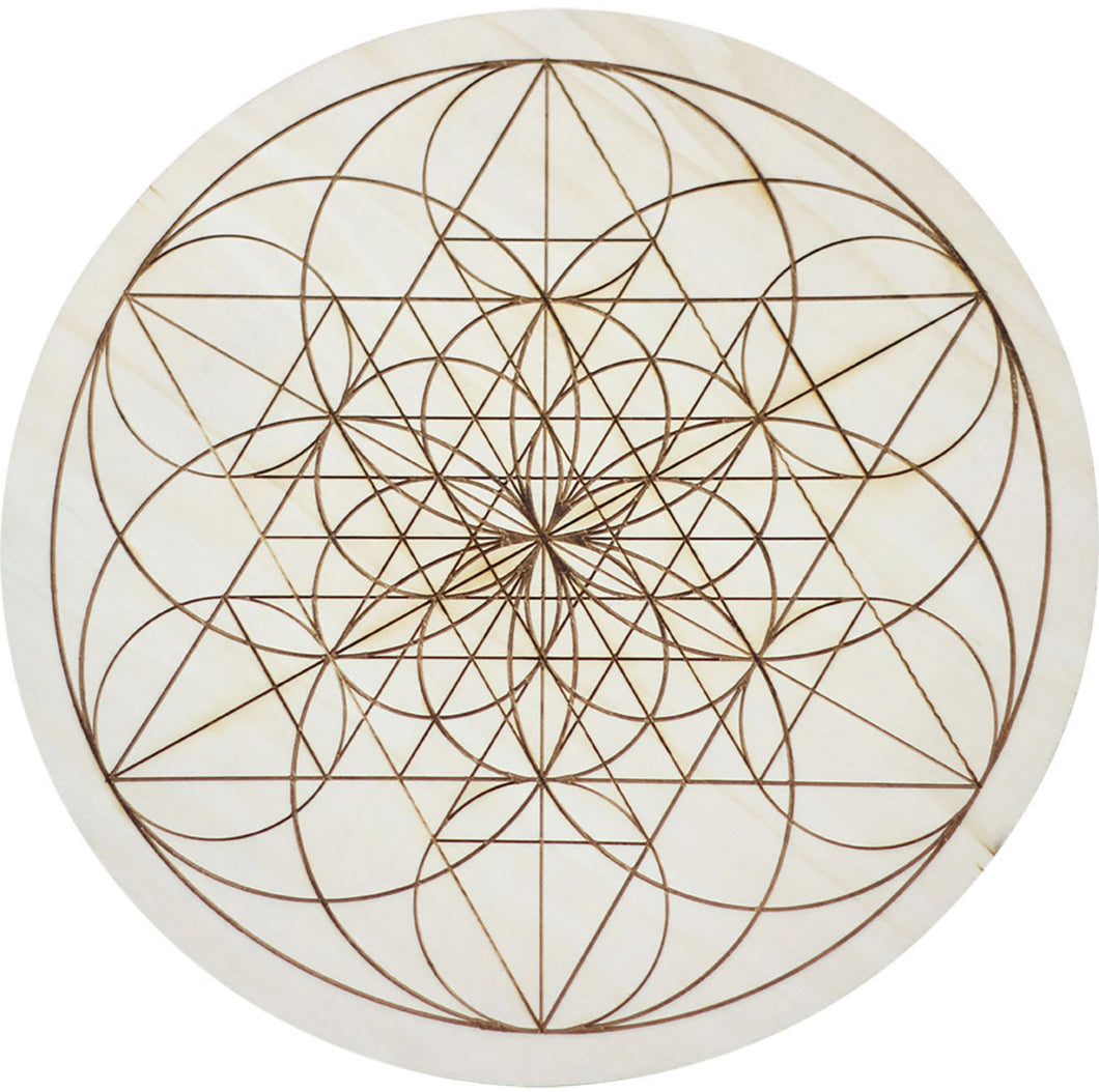 Fibonacci Seed of Life Grid