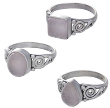 Load image into Gallery viewer, Sterling Silver Spiral Band Rings

