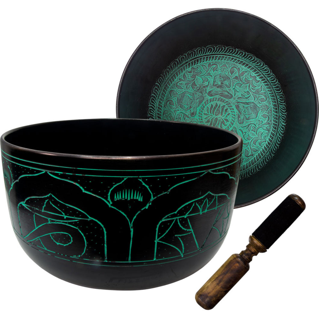 Five Buddhas Singing Bowl - Large