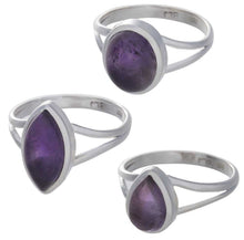 Load image into Gallery viewer, Sterling Silver Split Shank Simple Rings

