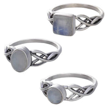 Load image into Gallery viewer, Sterling Silver Trisquele Rings

