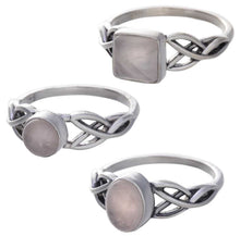 Load image into Gallery viewer, Sterling Silver Trisquele Rings
