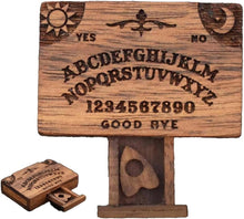Load image into Gallery viewer, Mini Ouija Board with Drawer and Planchette
