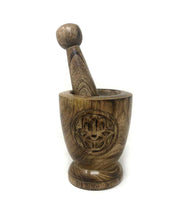 Load image into Gallery viewer, Wooden Mortar and Pestle
